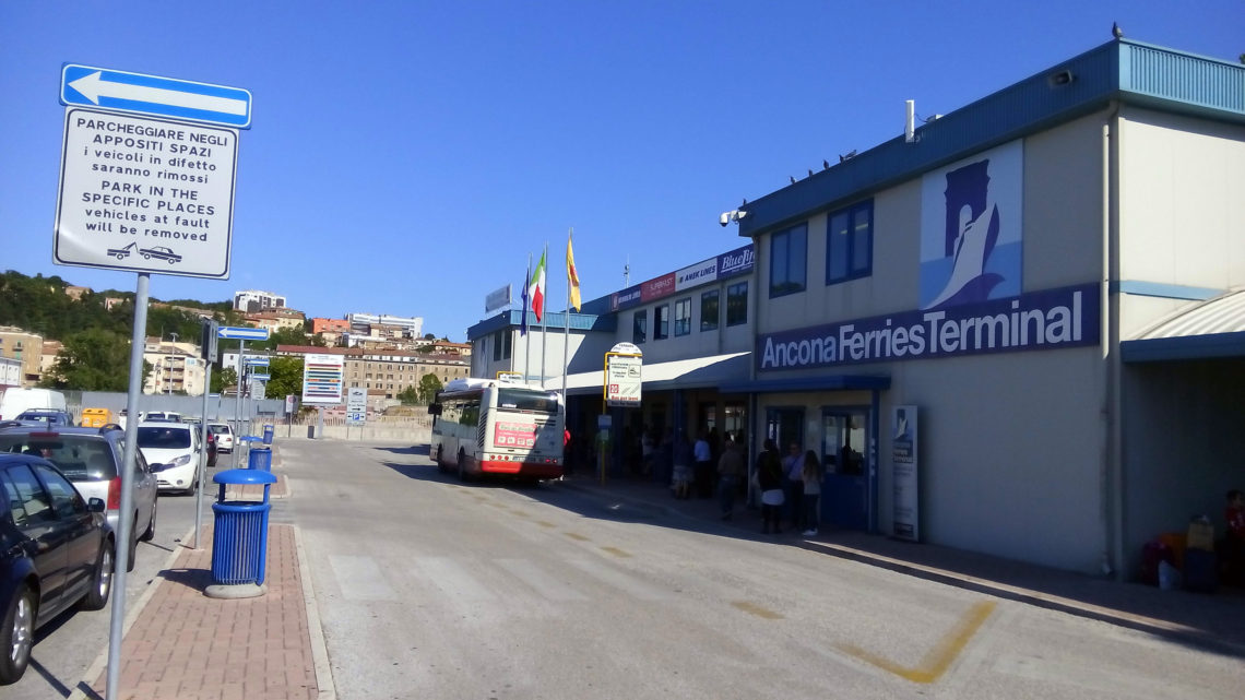 Ancona Ferry Waiting Area