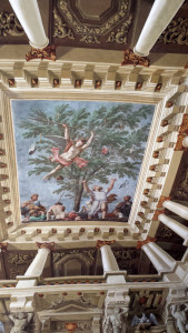 Frescoes at the Sassuolo Palace in Italy